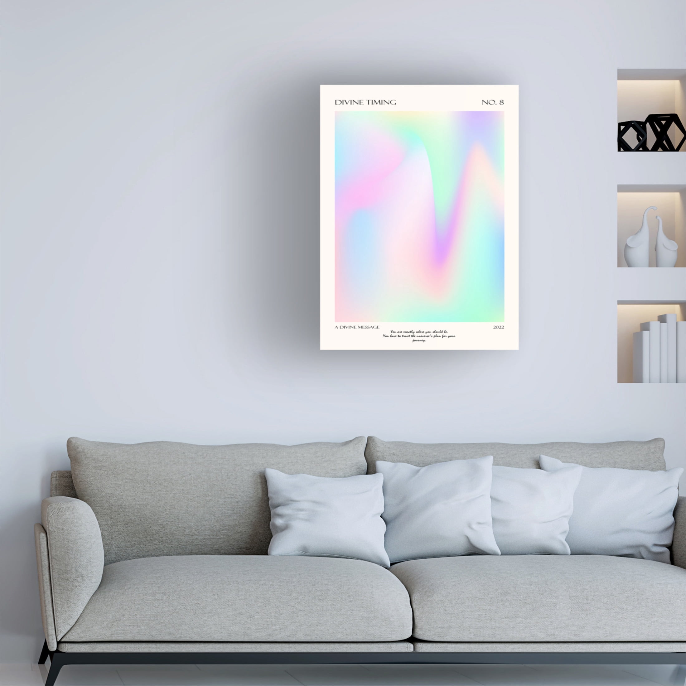 Trademark Fine Art Rikke Londager Boisen Divine Timing Canvas Wall Art