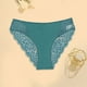 thumbnail image 2 of Gibobby Panty Microfibra con Encaje Ropa interior sexy cintura para mujer, bragas color sólido, ropa interior encaje, bragas para mujer （Verde， M), 2 of 5