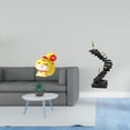 thumbnail image 2 of Estatua de serpiente de dibujos animados,Estatua de serpiente de dibujos animados,decoración Feng Shui para estante/escritorio,Estatua de escalera,Estatua de escalera de libros para, 2 of 8