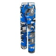 thumbnail image 3 of G-Style USA Men's Relaxed Straight Fit Work Cargo Pants 6CP01 - Teal Camo - 42/34, 3 of 5
