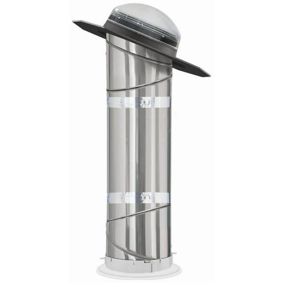 Velux Tgr 014 1000 14" Tgr Sun Tunnel Skylight - Gray Flashing / Clear Dome