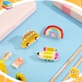 thumbnail image 2 of Ganfancp 3 Pcs Pencil School Bus And Rainbows Hair Claw Clips Back To Schools Teacher Hair Clips Cute Hair Jaw Barrettes For Women Teachers Appreciation Gift Ofertas Del Día 3 Pinzas para El Pelo, 2 of 7