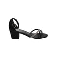 thumbnail image 2 of SANDALIAS DE VESTIR LEON MUJER NEGRO SINTETICO 343402 LEON  343402p, 2 of 4