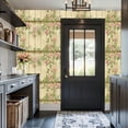 thumbnail image 3 of Peel and Stick Wallpaper Soft Watercolor Roses Distressed Paper Gentle Morning Light Wall Paper 17.7in x 9.8ft Self Adhesive Removable Boho Floral Contact Paper for Nursery Bedroom Cabinets, 3 of 8