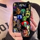 thumbnail image 3 of Funda de silicona suave para teléfono, carcasa de colección de personajes de terror para Iphone 15, 14, 13, 12, 11 Pro, Mini, XS MAX, 8, 7, 6 Plus, X, XS, XR, 3 of 5
