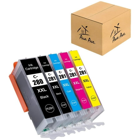 Confezione Da 10 Cartucce D'inchiostro Di Ricambio 280 281 Per - Foto 3