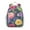Colorful Floral Pattern-2, variant on Mermaid Scales Pattern Backpack for School,Cute School Bag,Schoolbag with Adjustable Shoulder Straps & Padded Back,15"x11.42"x5.5"