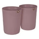 thumbnail image 1 of Set De 2 Cestos Decorativos Redondos Bordados (Rosa Magnolia), 1 of 4