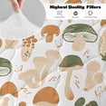 thumbnail image 6 of Sleepwish Full Mushroom Comforter Set 3Pcs for Kids Girls Microfiber Brown Bedding Set, 6 of 7