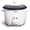 Cream, variant on COOK WITH COLOR Rice Cooker, 6-Cup with Tempered Glass Lid, Floral Pink