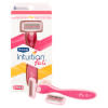 Schick Intuition f.a.b. Women's Razor, 1 Razor Handle and 2 Refills