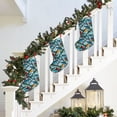 thumbnail image 5 of Picia Colorful Fishing Baits Pattern Christmas Stockings, 18 Inches Knit Christmas Stockings, Stockings Christmas Cable Knitted Xmas Hanging Stockings, 5 of 8