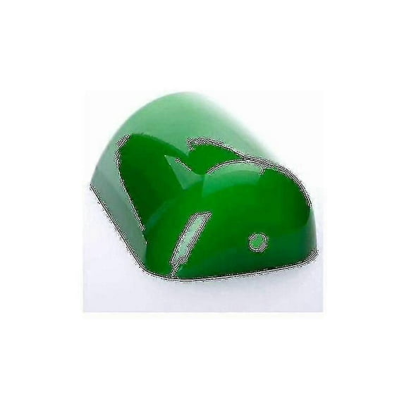 Replacement Banker"s Lamp Shade, Table Lamp, Glass Shade, Multicolor, Replacement Glass Shade, Glass Shade For Desk Lamp Green. [hsf]--