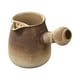 thumbnail image 3 of Tetera de cerámica con asa antiescaldaduras, tetera para amantes del té en hoteles. estilo C, 3 of 9