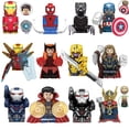 thumbnail image 2 of DISNEY-bloques de construcción BlocksPG para niños, Mini figuras de acción de Anime, TV-1002, TV-1004, TV-1005, V005, 1196, PG1197, PG1198, PG1199 hola suerte unisex, 2 of 2