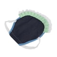 thumbnail image 2 of Chicken Saddle Feathers Protective Warm Comfortable Beautiful Hen Apron with Elastic StrapsBlue Denim, 2 of 14