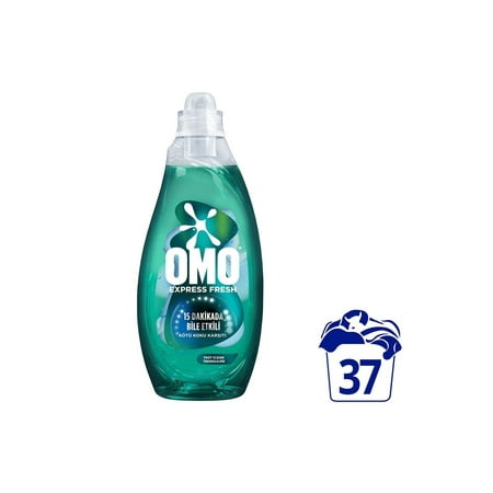 Omo Express Fresh Anti-Bad Odor White and Colored Liquid Detergent 1480 ml