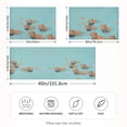 thumbnail image 2 of Yayeee Pillowcase King Size Set of 2 Satin Wrinkle Resistant Pillow Case, Capybara Splash, 2 of 8