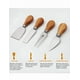 thumbnail image 2 of Tabla Xtellar Para Quesos De Madera De Bambú color cafe  4 Cuchillos 6 Tenedores, 2 of 5