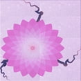 thumbnail image 1 of Ahgly Company Machine Washable Indoor Square Transitional Heliotrope Purple Area Rugs, 7' Square, 1 of 7