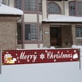 thumbnail image 3 of facefd Christmas Streamer Hanging Background Ornament Polyester Decorative Banner, SDHF-GZ01, 3 of 5