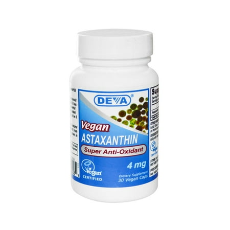 Deva Vegan astaxanthine Antioxydant super - 4 mg - 30 capsules