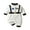 White, variant on Elippeo Toddler Boys Girls Rompers Astronaut Style Patch Patchwork Snap Closure Long Sleeve Kids Jumpsuits Fall Clothes Bodysuits 9 12 18 24 Months 3 4 Years