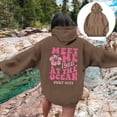 thumbnail image 3 of Ayfxijin Women Hoodies Pullover Letter Print Long Sleeve Fall And Winter Loose Fashion Pullover Hoodies, 3 of 6