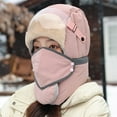 thumbnail image 4 of Hat Men And Women The Same Winter Windproof Riding Cold Plus Thick Head Set Vehicle Warm Lei Feng Hat Mad Trapper Hat Ice Hat Winter Hat Men Trapper Hat Toddler Trapper Ha Men Trapper Hats for Cold, 4 of 4