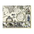 thumbnail image 2 of Historic Map - World - 1635 - Vintage Wall Art, 2 of 4