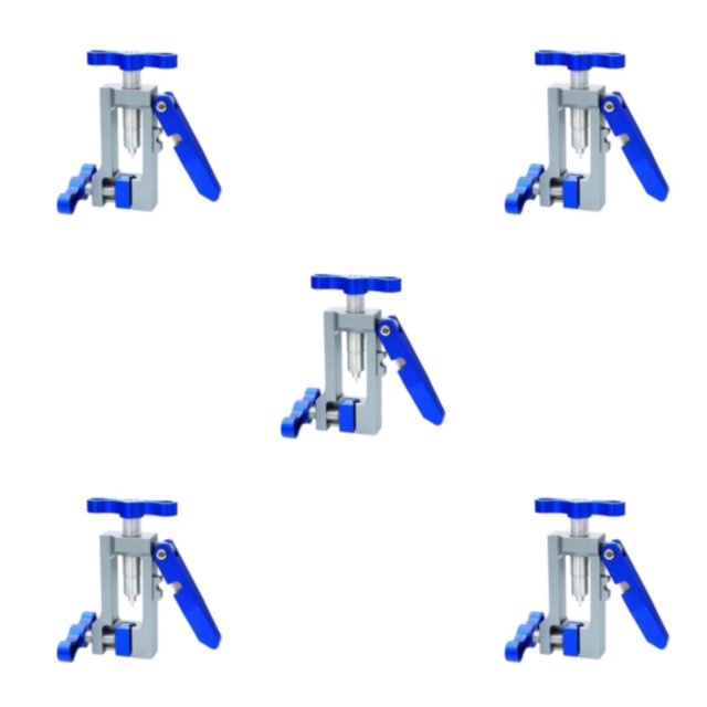 Transemion Blue Place Tool Bicycle Repair Tools Brake Oil Needle Tool Cutter Repair Tools Installation Tools Bike Comfortable Feel 5Set