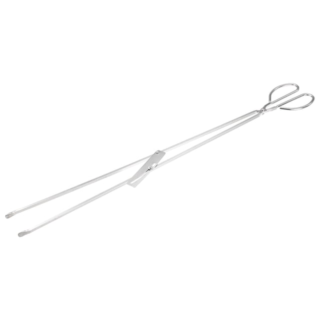 Unique Bargains Scissor Tong, 80cm Stainless Steel Grabber Garbage Picker Charcoal Pick Up Tool