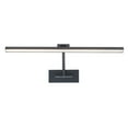 thumbnail image 3 of WAC Lighting Reed 25" LED Adjustable Aluminum Picture Light in Black, 3 of 6