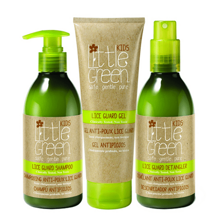 Little Green Lice Guard System Box Set (Shampoo 8oz, Detangler 8oz, Gel (Best Remedy For Lice)