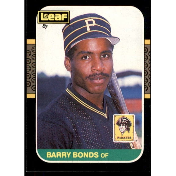 Barry Bonds Rookie Card 1987 Leaf/Donruss #219