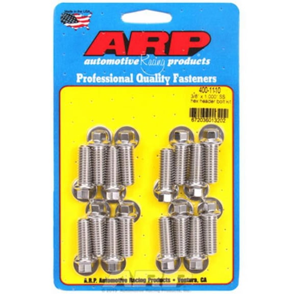 ARP INC. 100-1209 3/8 X 1.000IN 12PT HEADER BOLT KIT