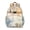 Beige-13, variant on Celestial Goth Students Backpack with Steampunk Moon, Star, and Sunburst Design, Ethereal Cosmic Art Print, Adjustable Chest Strap and Large Capacity for Toddlers
