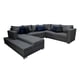 thumbnail image 1 of Sala esquinera en U El Bazar Store modelo Corbel gris oxford 4 salas en 1, 1 of 5
