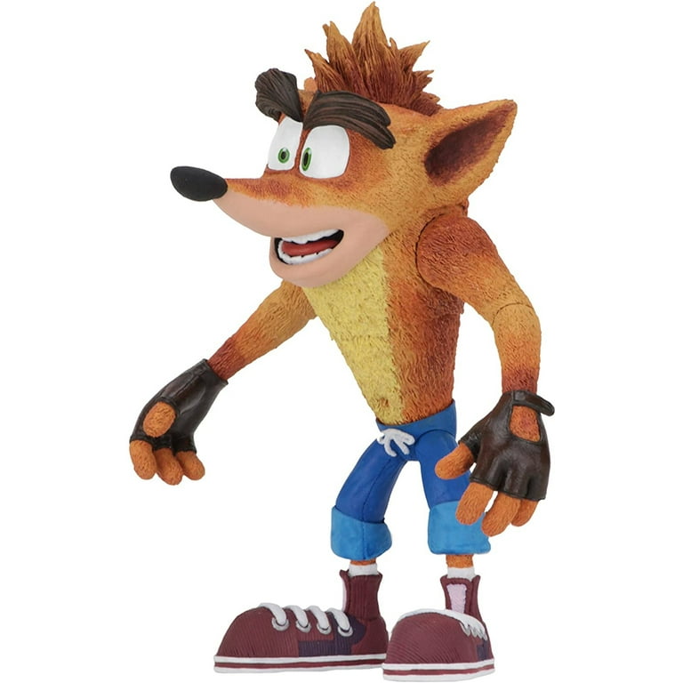 NECA Deluxe Crash Bandicoot 7‚Äù Figure with Jet Board