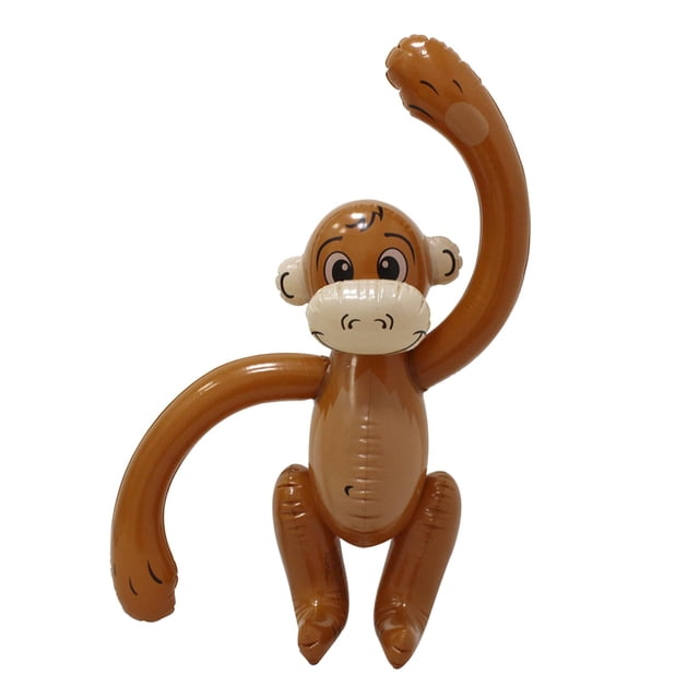 Lipstore Inflatable Monkey Adorable Novelty Baby Shower Jungle Decor Party Decoration