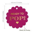 thumbnail image 6 of Inkdotpot 50 Pack Ready To Pop Baby Shower Favor Paper Tags Craft Real Gold Foil Hang Tags, 6 of 7