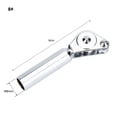 thumbnail image 3 of WALFRONT Fishing Roller Guide Tip Top Fishing Pole Rod - Stainless Steel Roller Rod Tip Guide Sea Boat Fishing Trolling Tackle Accessory Silver, 3 of 7