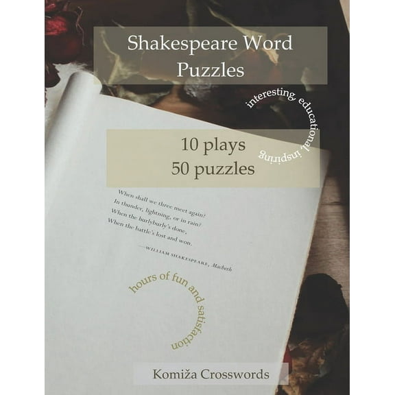 Shakespeare Word Puzzles, (Paperback)