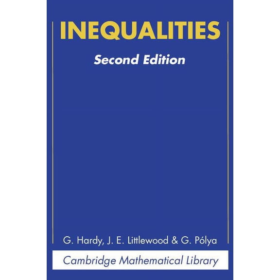 Cambridge Mathematical Library Inequalities, (Paperback)