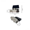 thumbnail image 5 of Car Wash Kit - 1/4 Adapter Fittings Set, for Pressure Washer/Air Compressor, Durable Metal, Easy Installation, Versatile, 5 of 5