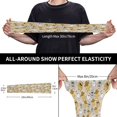 thumbnail image 5 of Uemuo Music Dancing Cat Printed Arm Sleeves, Cooling UV Sun Protection Sports Compression for Men/Women, 5 of 8