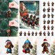 thumbnail image 1 of Adorno Navideño Acrílico 2D Calendario De Cuenta Atrás Para Navidad Conjunto Decorativo Con Doble Impresión Calendario Navideño Conjunto De Juguetes Decorativos Favoritos De Los Niños, 1 of 7