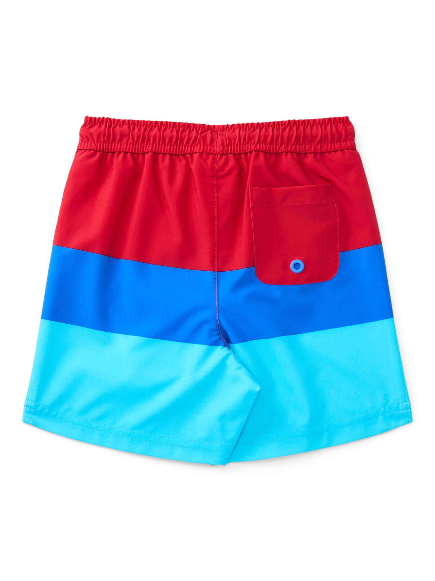 Wonder Nation Baby and Toddler Quick- Dry Swim Trunk, Sizes 12M-5T
