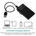 thumbnail image 2 of Wmool Camera Battery Charger For Olympus LI-50B USB Charger, 2 of 8