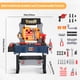 thumbnail image 5 of Bewildely Kit de herramientas de taladro de simulación portátil y fácil para niños, herramienta de reparación de simulación para niños, juegos de muebles de juego 8035B azul 1.75kg, 5 of 6